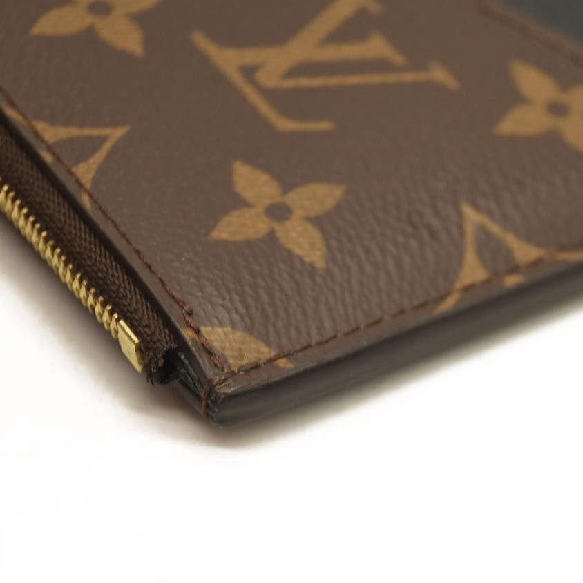 Louis Vuitton  Monogram Recto Verso Card Holder Black MI0231