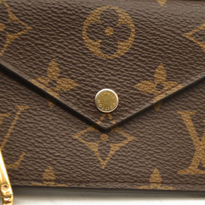 Louis Vuitton  Monogram Recto Verso Card Holder Black MI0231