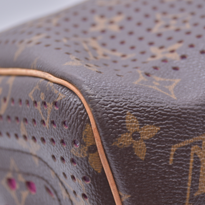$2025 2006 Louis Vuitton Monogram Perforated Speedy 30 Fuchsia AR0026