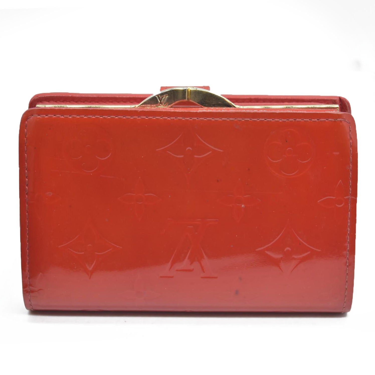 Louis Vuitton LV Monogram Vernis Patent Leather French Purse