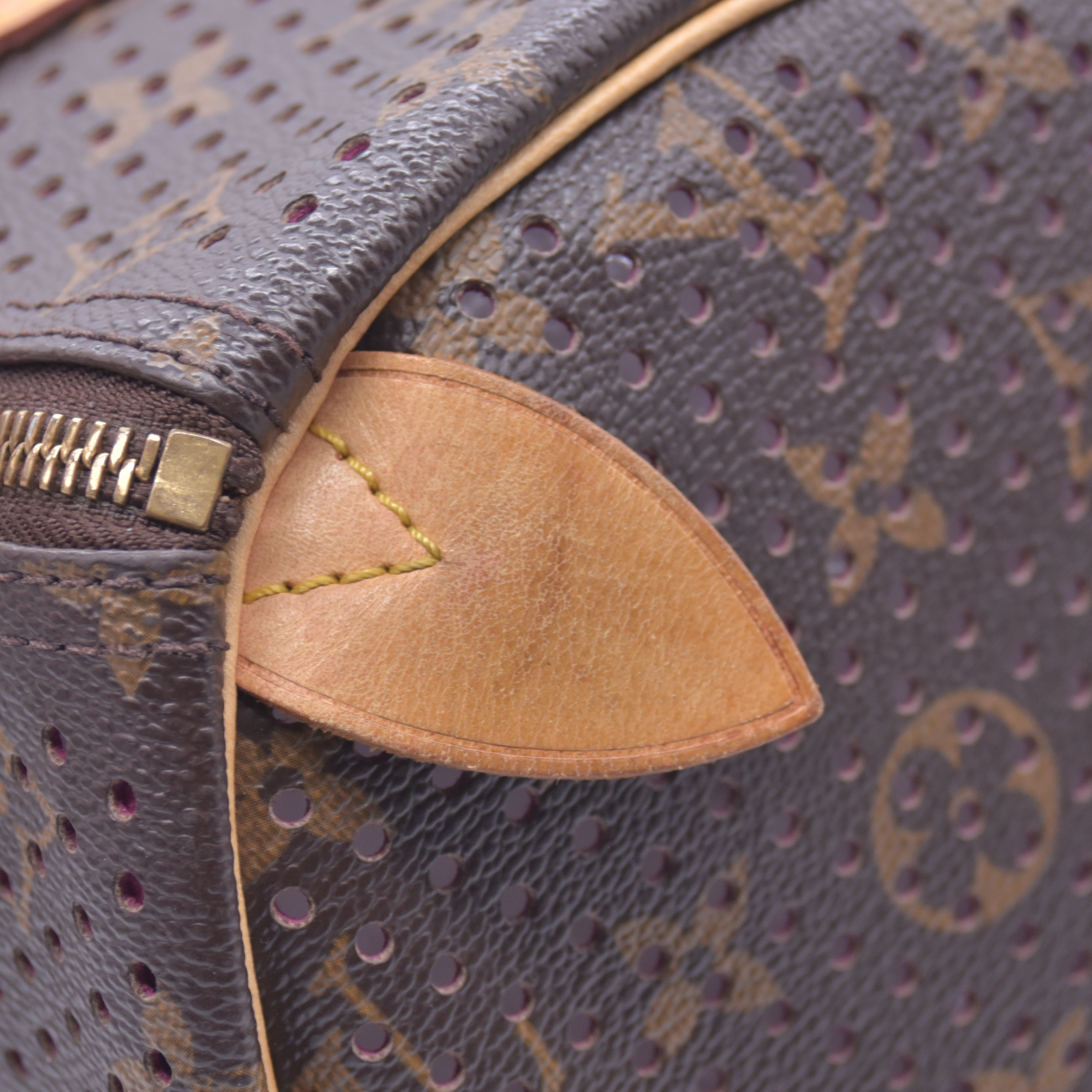 $2025 2006 Louis Vuitton Monogram Perforated Speedy 30 Fuchsia AR0026