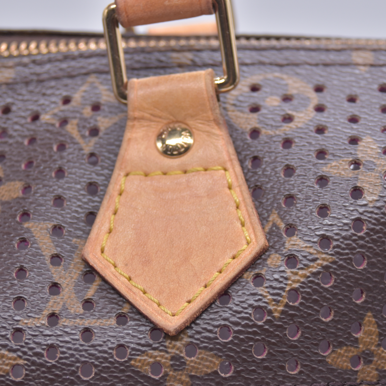 $2025 2006 Louis Vuitton Monogram Perforated Speedy 30 Fuchsia AR0026