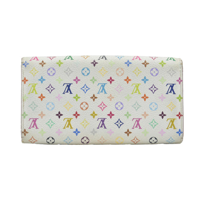$850 Louis Vuitton Monogram Multicolor Sarah Long Wallet CONSIGNMENT