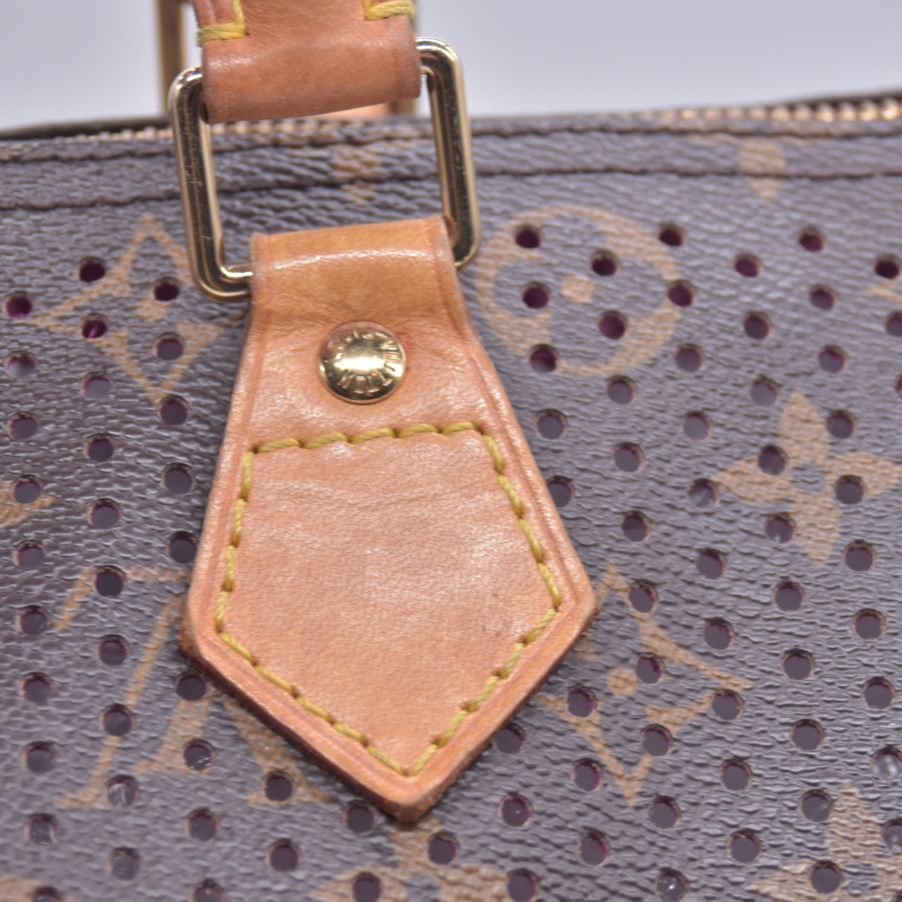 $2025 2006 Louis Vuitton Monogram Perforated Speedy 30 Fuchsia AR0026