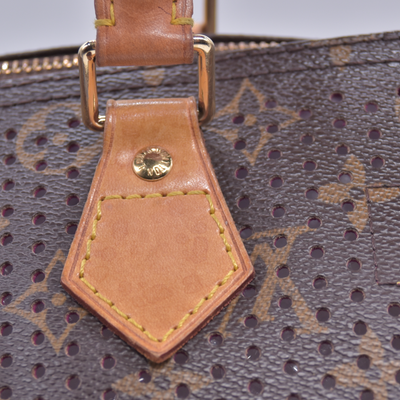 $2025 2006 Louis Vuitton Monogram Perforated Speedy 30 Fuchsia AR0026
