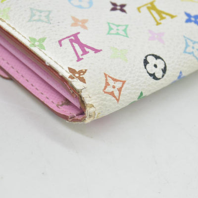 $850 Louis Vuitton Monogram Multicolor Sarah Long Wallet CONSIGNMENT