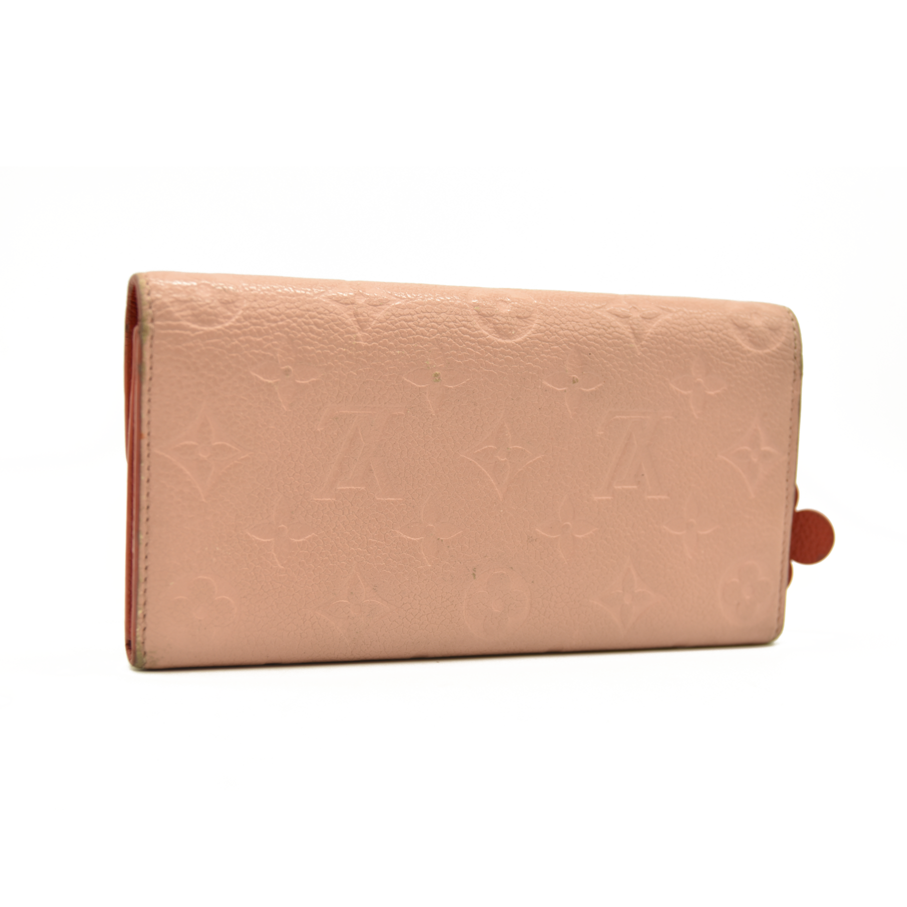 Louis Vuitton  Empreinte Bloom Flower Emilie Wallet Pink CA5118