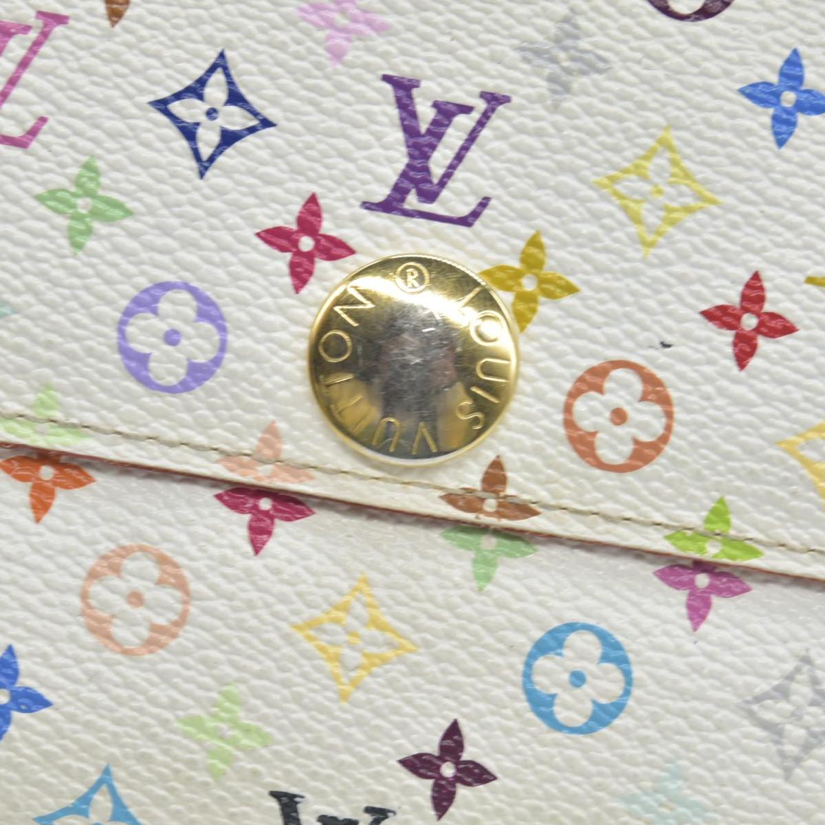 $850 Louis Vuitton Monogram Multicolor Sarah Long Wallet CONSIGNMENT