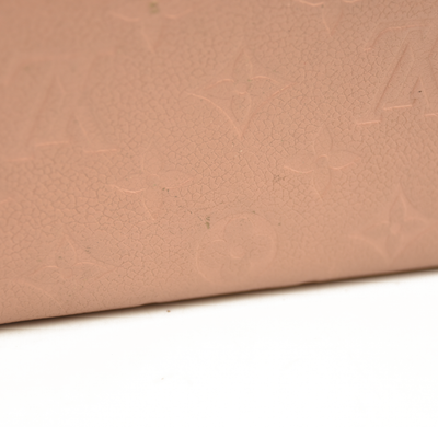 Louis Vuitton  Empreinte Bloom Flower Emilie Wallet Pink CA5118