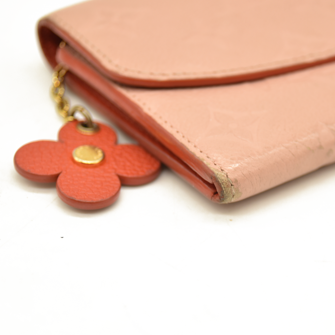 Louis Vuitton  Empreinte Bloom Flower Emilie Wallet Pink CA5118