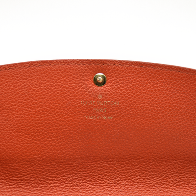 Louis Vuitton  Empreinte Bloom Flower Emilie Wallet Pink CA5118