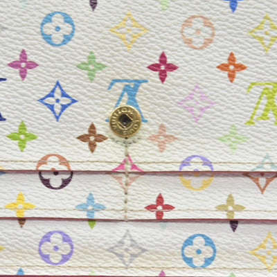 $850 Louis Vuitton Monogram Multicolor Sarah Long Wallet CONSIGNMENT