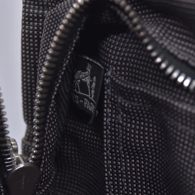 $850 HERMES Herline MM Grey Canvas Tote Bag CONSIGNMENT 10021622