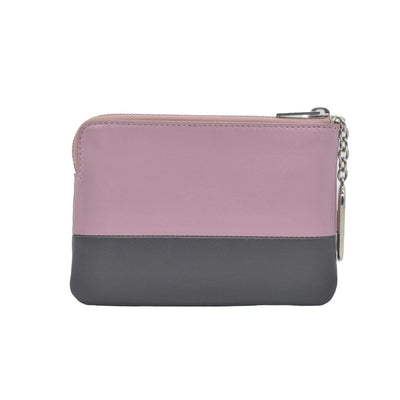 $540 Celine  2018 Bicolor Solo Key Pouch Wallet CONSIGNMENT