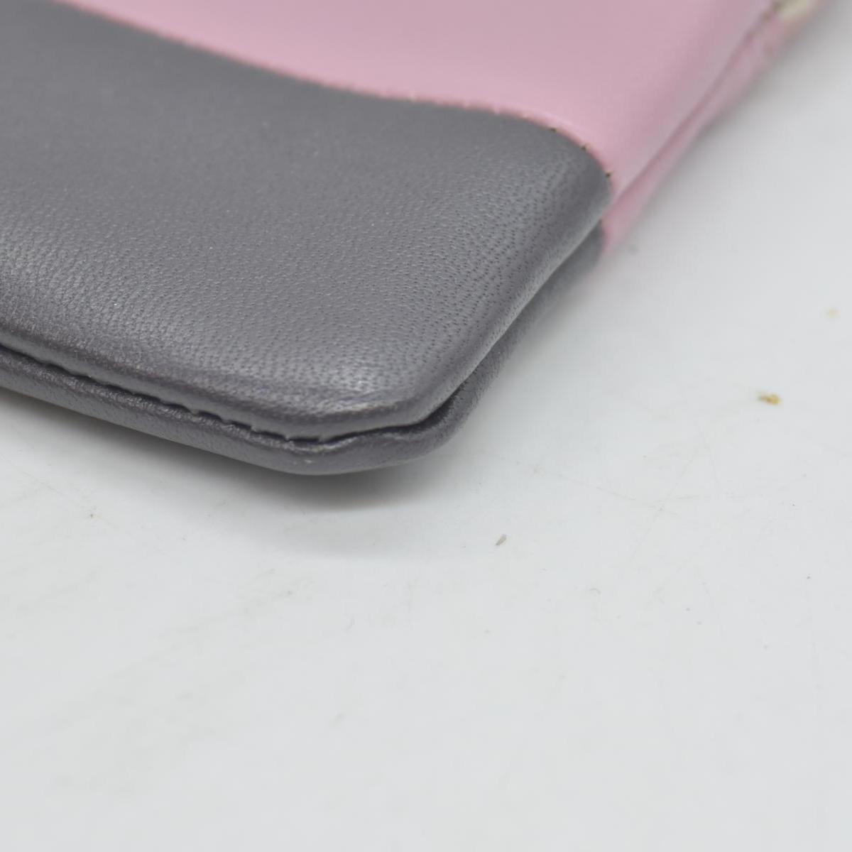 $540 Celine  2018 Bicolor Solo Key Pouch Wallet CONSIGNMENT