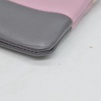 $540 Celine  2018 Bicolor Solo Key Pouch Wallet CONSIGNMENT