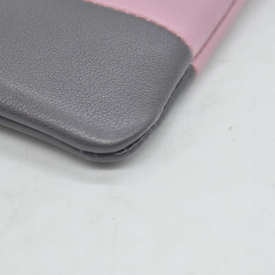 $540 Celine  2018 Bicolor Solo Key Pouch Wallet CONSIGNMENT