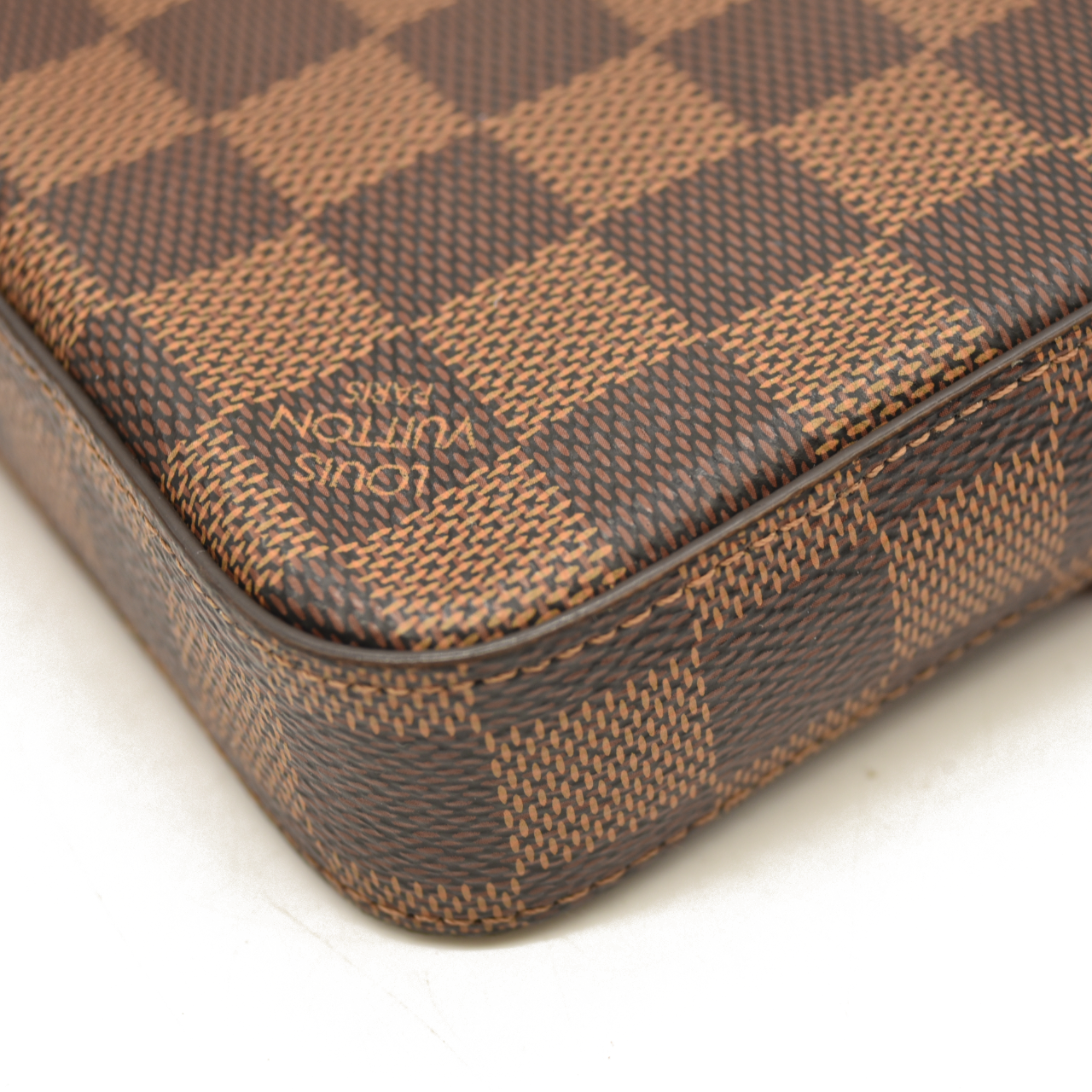 Louis Vuitton  Damier Ebene Pochette Felicie Chain Wallet SF1129