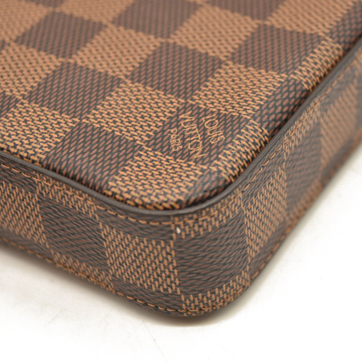 Louis Vuitton  Damier Ebene Pochette Felicie Chain Wallet SF1129