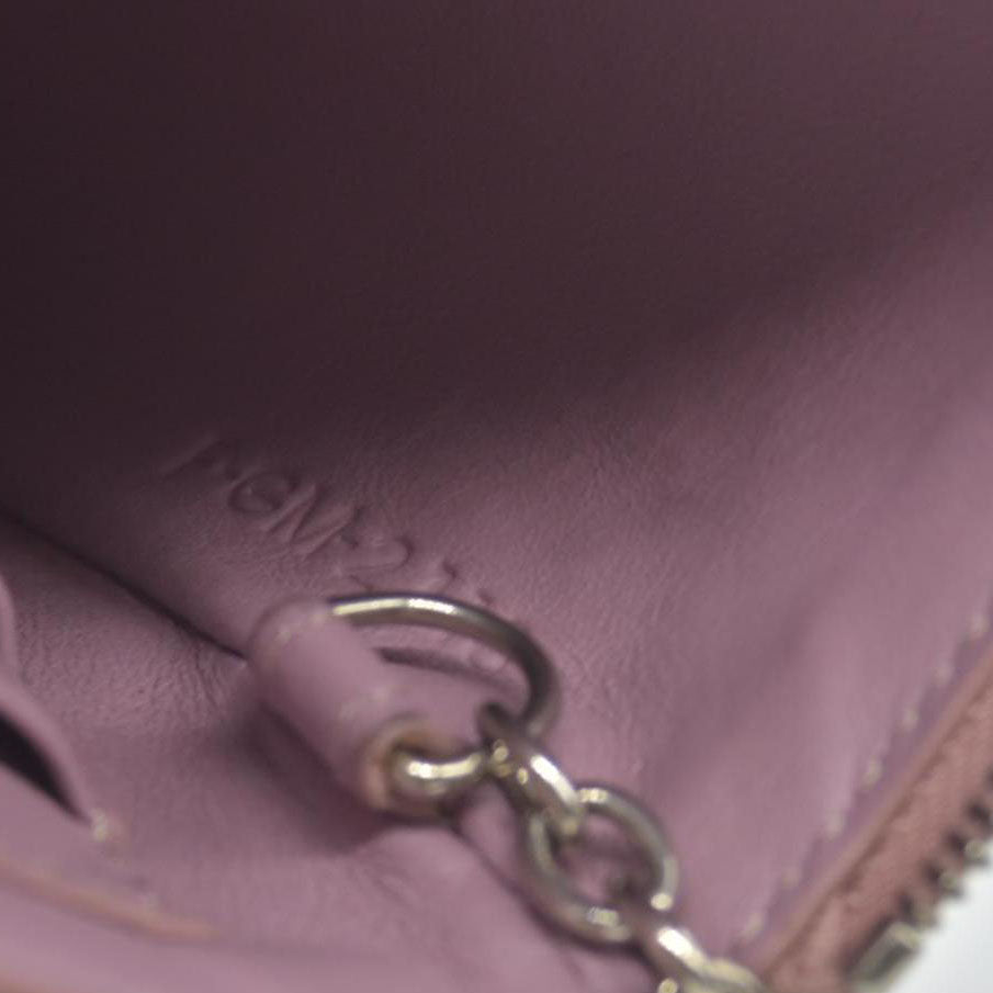 $540 Celine  2018 Bicolor Solo Key Pouch Wallet CONSIGNMENT