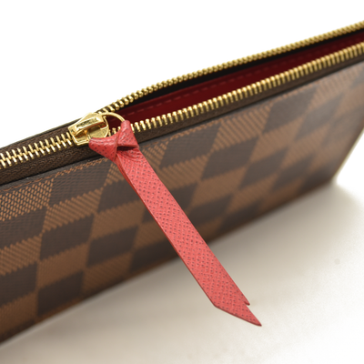 Louis Vuitton  Damier Ebene Pochette Felicie Chain Wallet SF1129