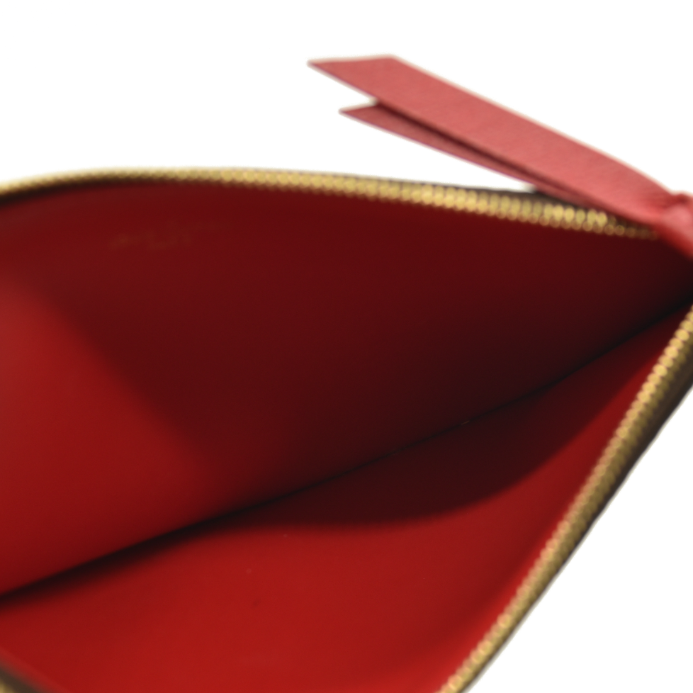 Louis Vuitton  Damier Ebene Pochette Felicie Chain Wallet SF1129