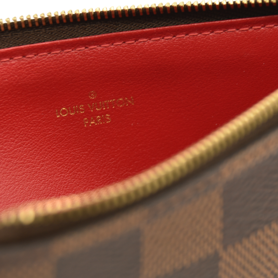 Louis Vuitton  Damier Ebene Pochette Felicie Chain Wallet SF1129