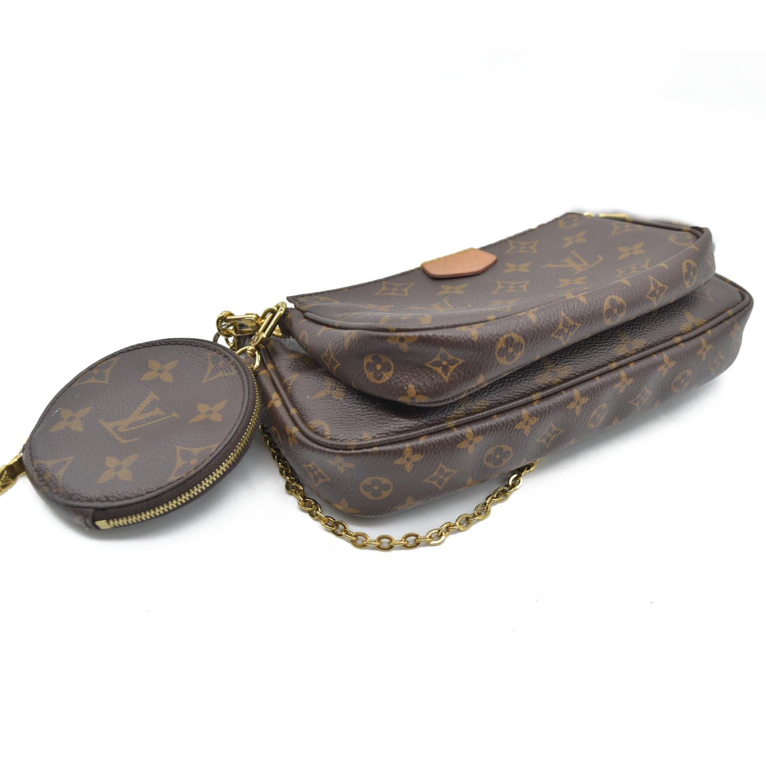 $2840 Louis Vuitton LV Monogram Multi-Pochette Accessories