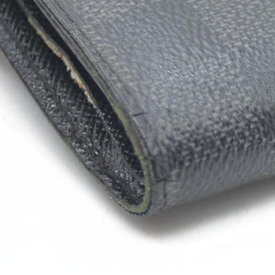 Louis Vuitton Damier Graphite Portefeuille Smart Bifold Wallet Black TS1167