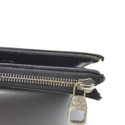 Louis Vuitton Damier Graphite Portefeuille Smart Bifold Wallet Black TS1167