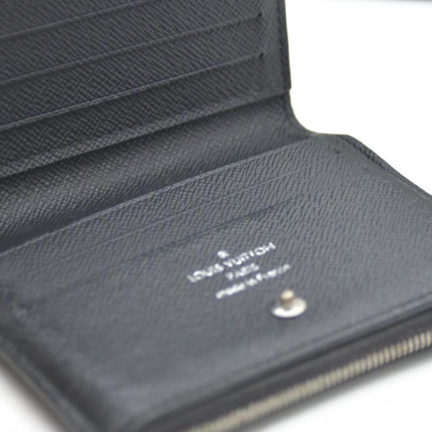 Louis Vuitton Damier Graphite Portefeuille Smart Bifold Wallet Black TS1167