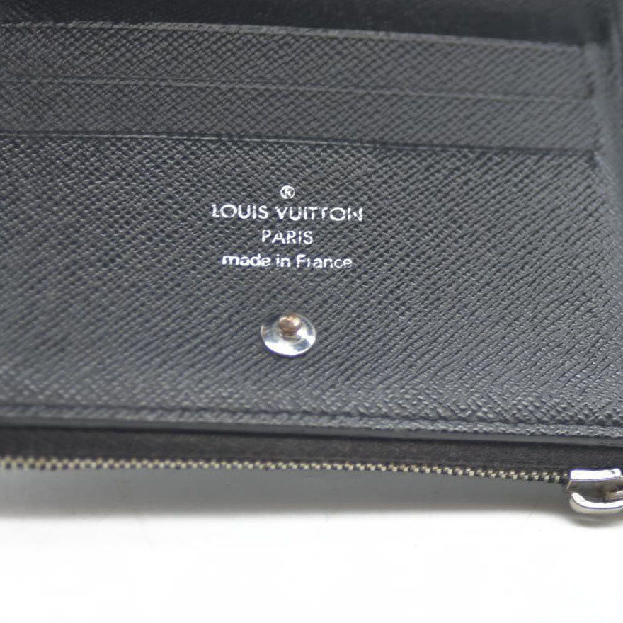Louis Vuitton Damier Graphite Portefeuille Smart Bifold Wallet Black TS1167