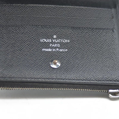 Louis Vuitton Damier Graphite Portefeuille Smart Bifold Wallet Black TS1167