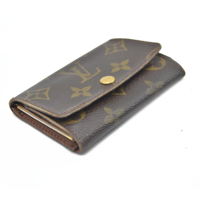 $345 Louis Vuitton Monogram Multicles 6 Ring Key Case Brown CT1916