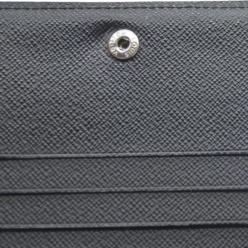 Louis Vuitton Damier Graphite Portefeuille Smart Bifold Wallet Black TS1167