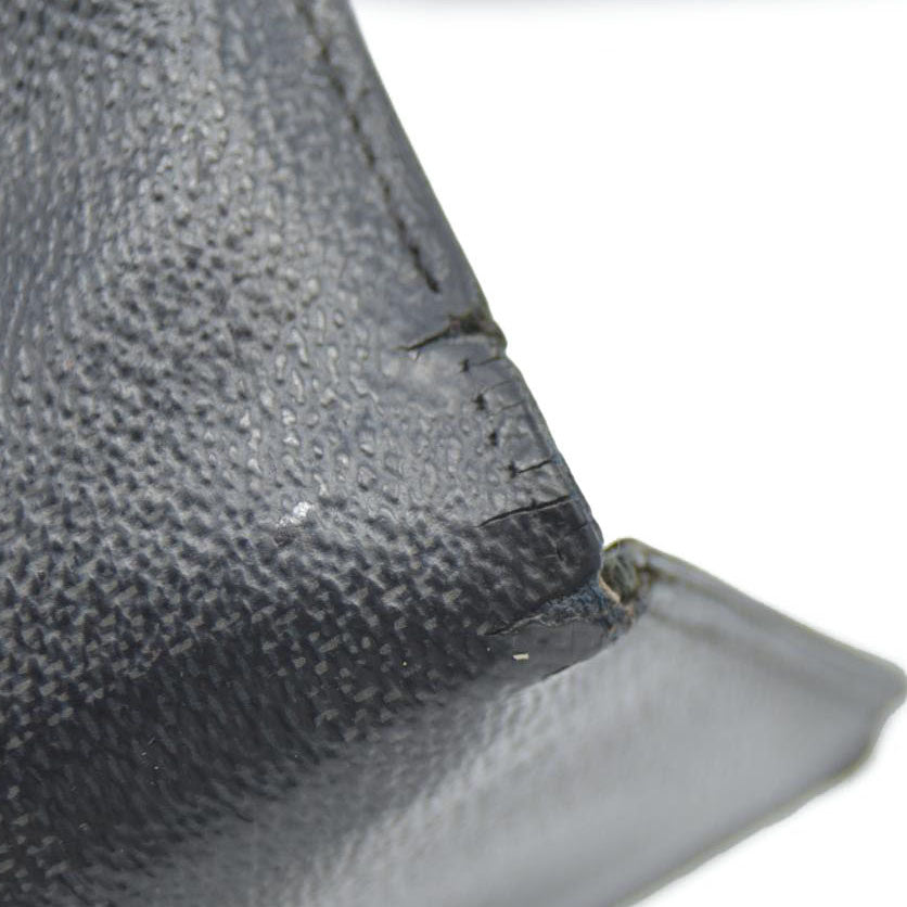 Louis Vuitton Damier Graphite Portefeuille Smart Bifold Wallet Black TS1167