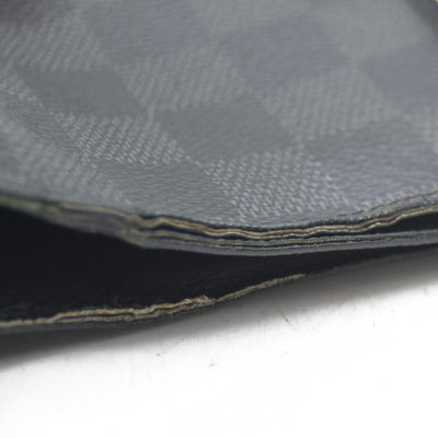 Louis Vuitton Damier Graphite Portefeuille Smart Bifold Wallet Black TS1167