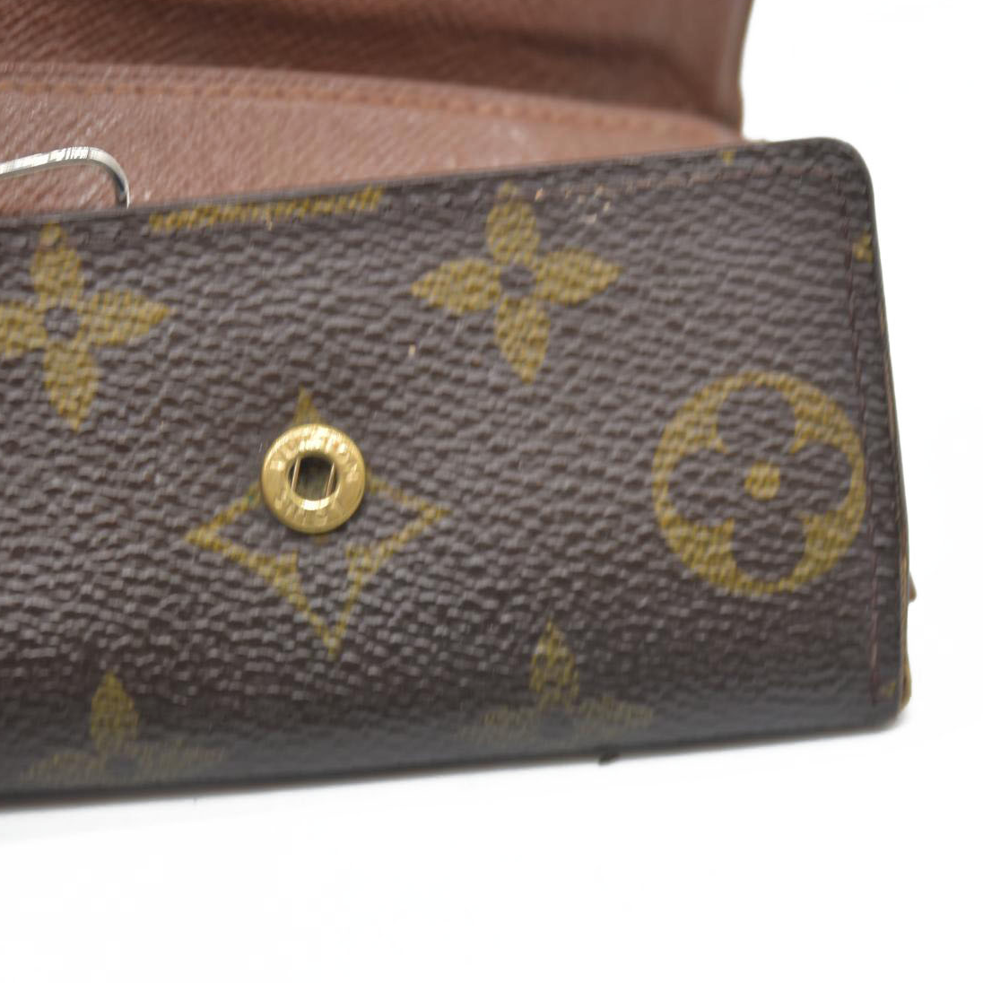 $345 Louis Vuitton Monogram Multicles 6 Ring Key Case Brown CT1916