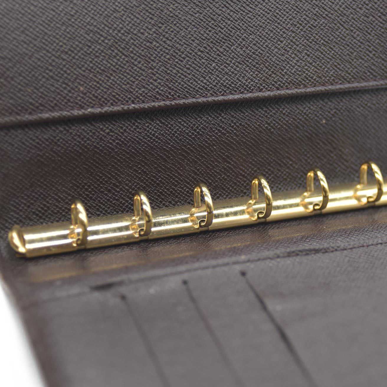 Louis Vuitton Damier Agenda PM Notebook Cover Brown CA0978