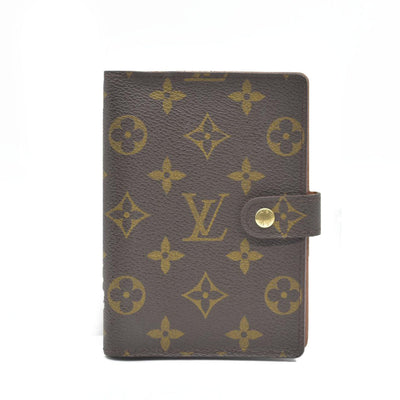 Louis Vuitton Monogram Agenda PM Notebook Cover Brown CA1908