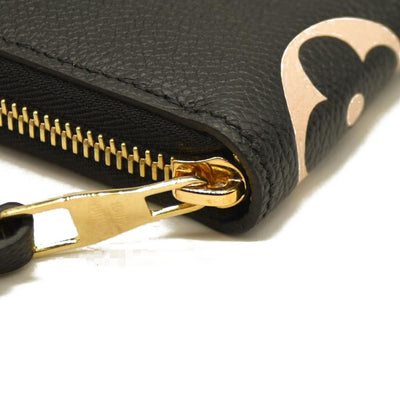 Louis Vuitton  Empreinte Monogram Giant Zippy Wallet Black Beige