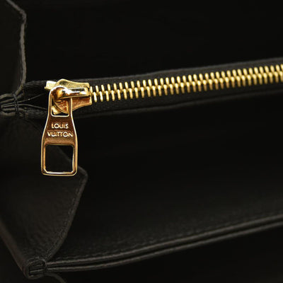 Louis Vuitton  Empreinte Monogram Giant Zippy Wallet Black Beige