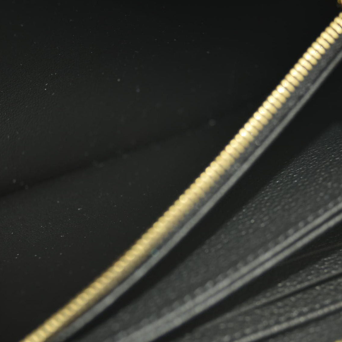 Louis Vuitton  Empreinte Monogram Giant Zippy Wallet Black Beige