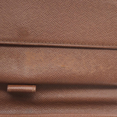 Louis Vuitton Monogram Porte Tresor International Trifold Long Wallet MB1023