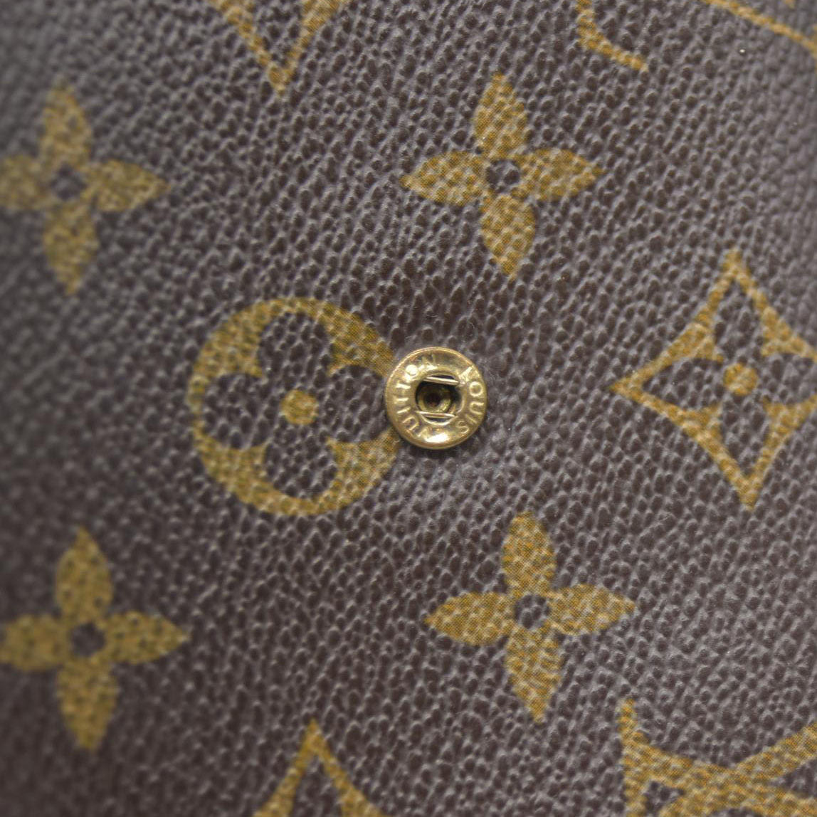 Louis Vuitton Monogram Porte Tresor International Trifold Long Wallet MB1023