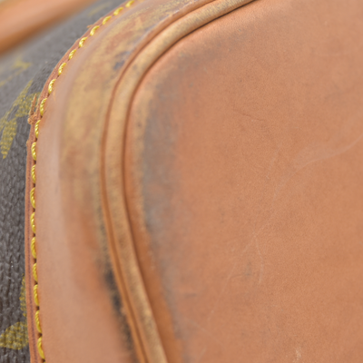 $2090 1993 Louis Vuitton Alma PM Brown Monogram VI1913