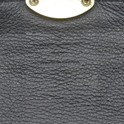 $1130 2014 Louis Vuitton Mahina Amelia Wallet Black CONSIGNMENT TN0184