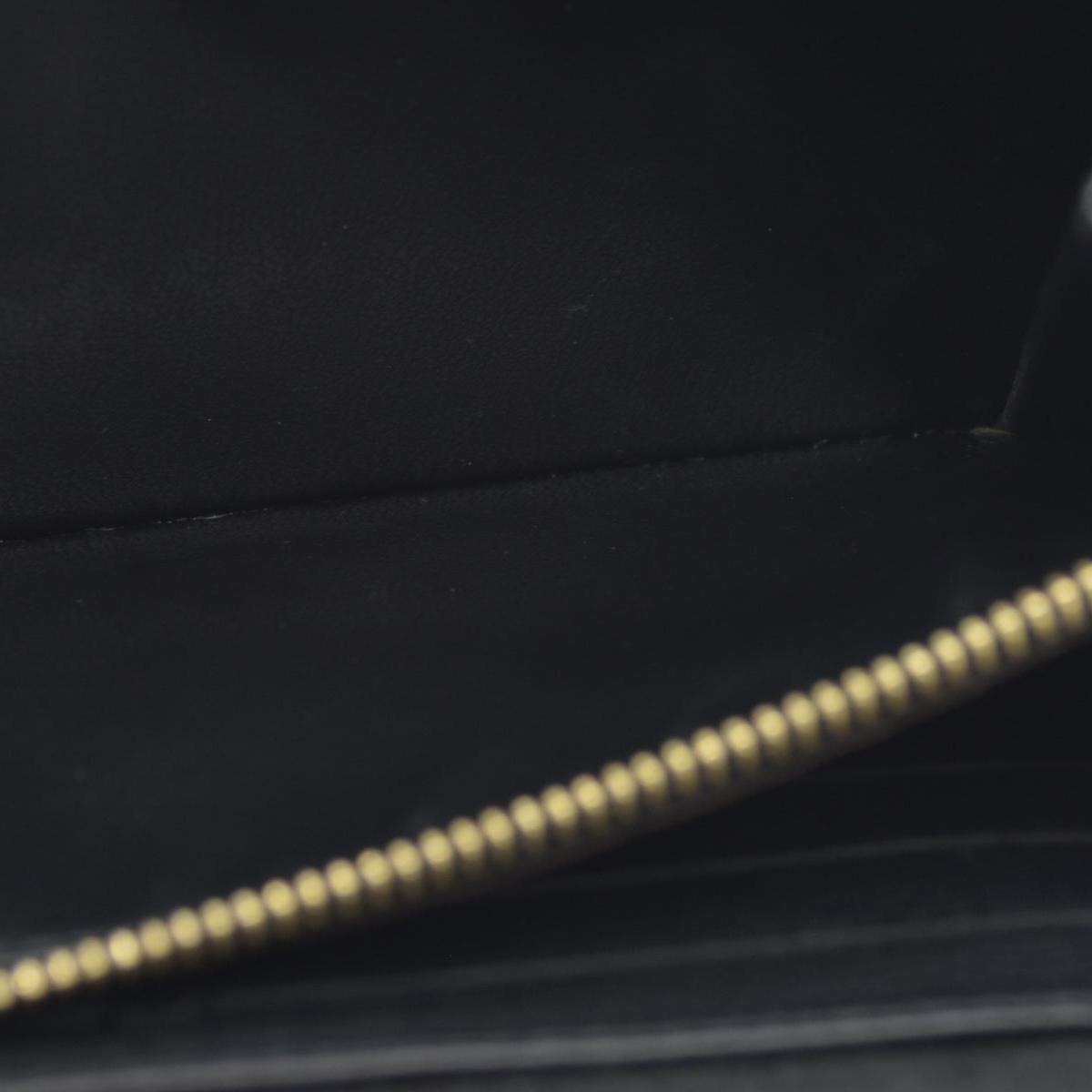 $1130 2014 Louis Vuitton Mahina Amelia Wallet Black CONSIGNMENT TN0184