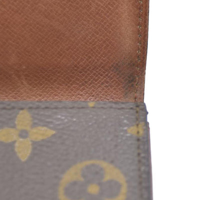 Louis Vuitton Monogram Portefeiulle Sarah Long Bifold Wallet Brown 882AN