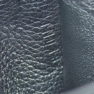 $1130 2014 Louis Vuitton Mahina Amelia Wallet Black CONSIGNMENT TN0184